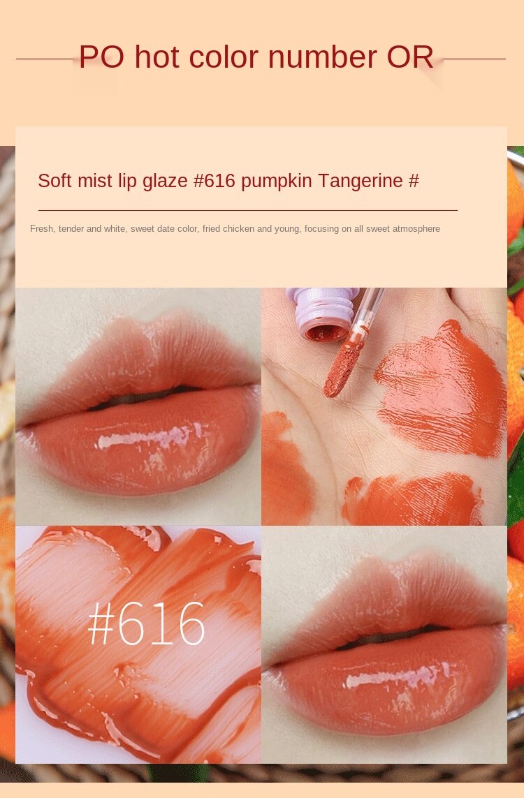 Mirror Lipstick Air Lipstick Moisturizing with Glitter Lip Gloss | BigBuy360 - bigbuy360.vn