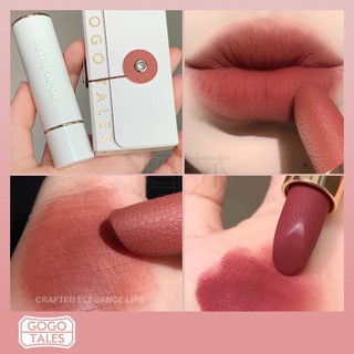 Son GOGOTALES GT242 nội địa Trung chất son mềm vỏ trắng mịn mượt đôi môi