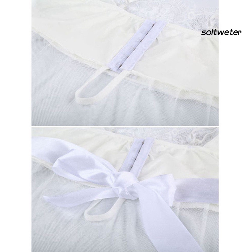 Bộ Đồ Ngủ 2 Món Xuyên Thấu Gợi Cảm Kèm Quần Lót G-String Cho Nữ | BigBuy360 - bigbuy360.vn