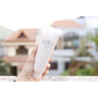 SRM tẩy TBC Muji Face Soap Scrub 200g