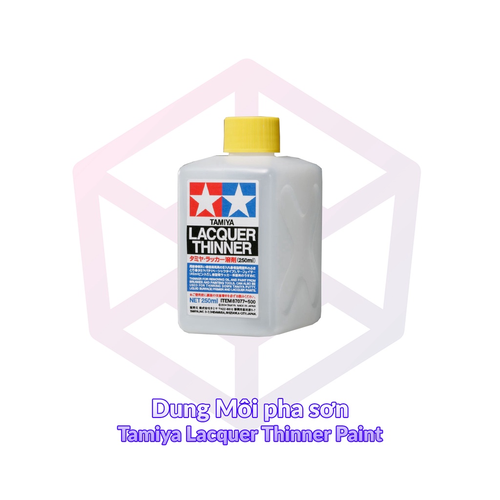 Dung Môi pha sơn Tamiya Lacquer Thinner Paint 87077 – Dung dịch