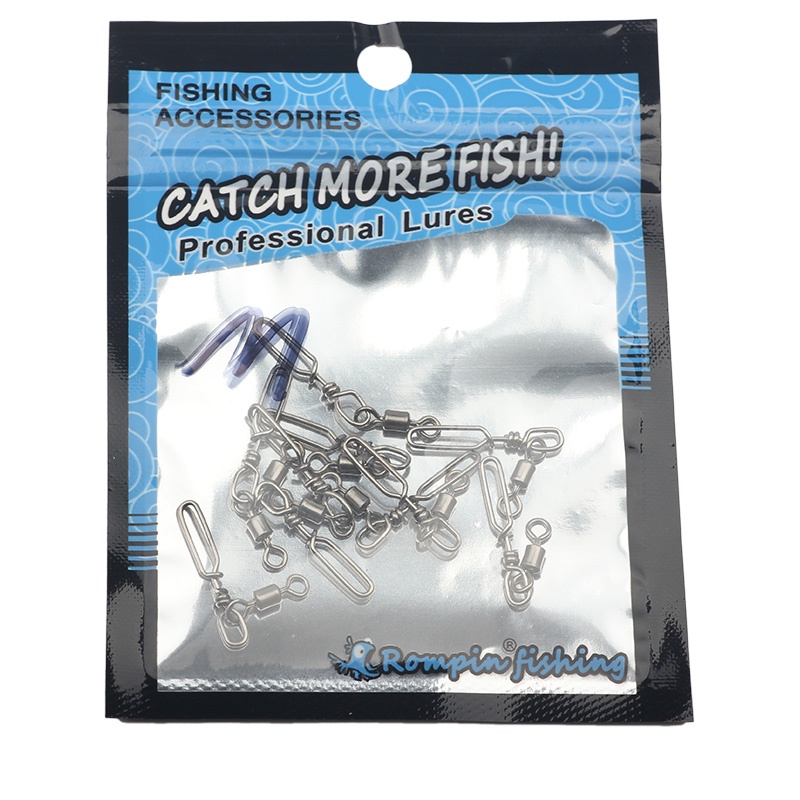 Set 10 Khớp Khuyên Nối Cần Câu Cá Bằng Thép Không Gỉ