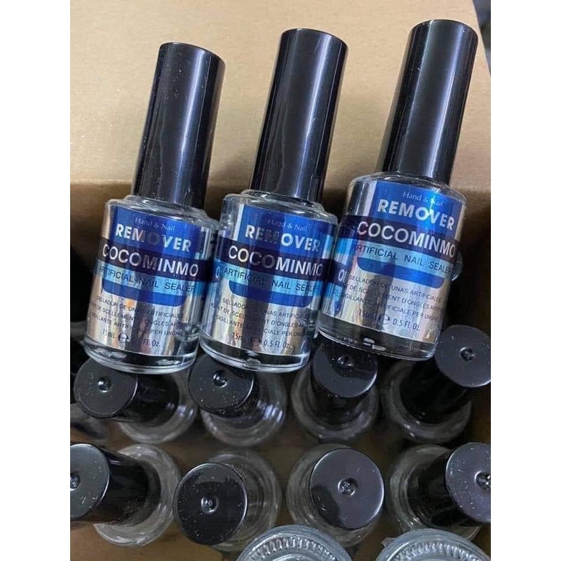 Nước phá Gel lạnh Cocominmo chính hãng 15ml, Phá gel móng tay lạnh siêu mát không nóng móng Cocominmo