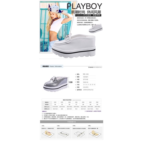 Dép sục độn đế tag H cao 10cm sẵn lẻ size