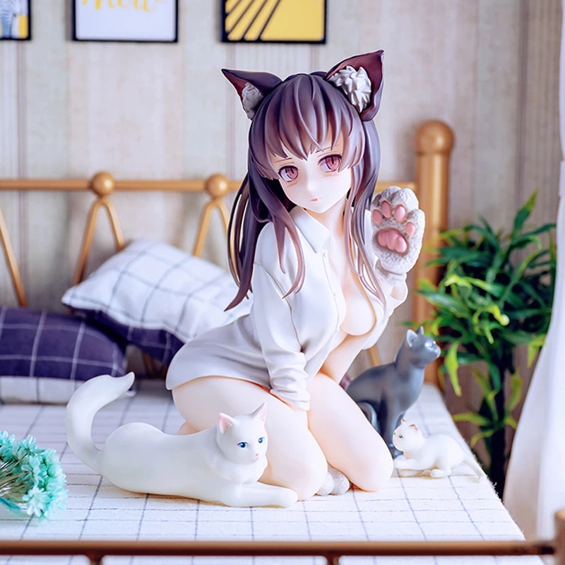 Mô Hình Nhân Vật Nekomusume Miya 14cm Cao Cấp