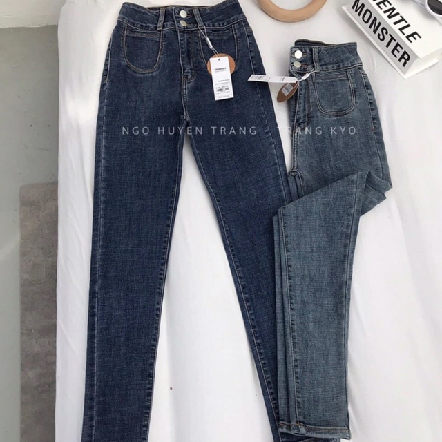 Jean túi trước 2 khuy