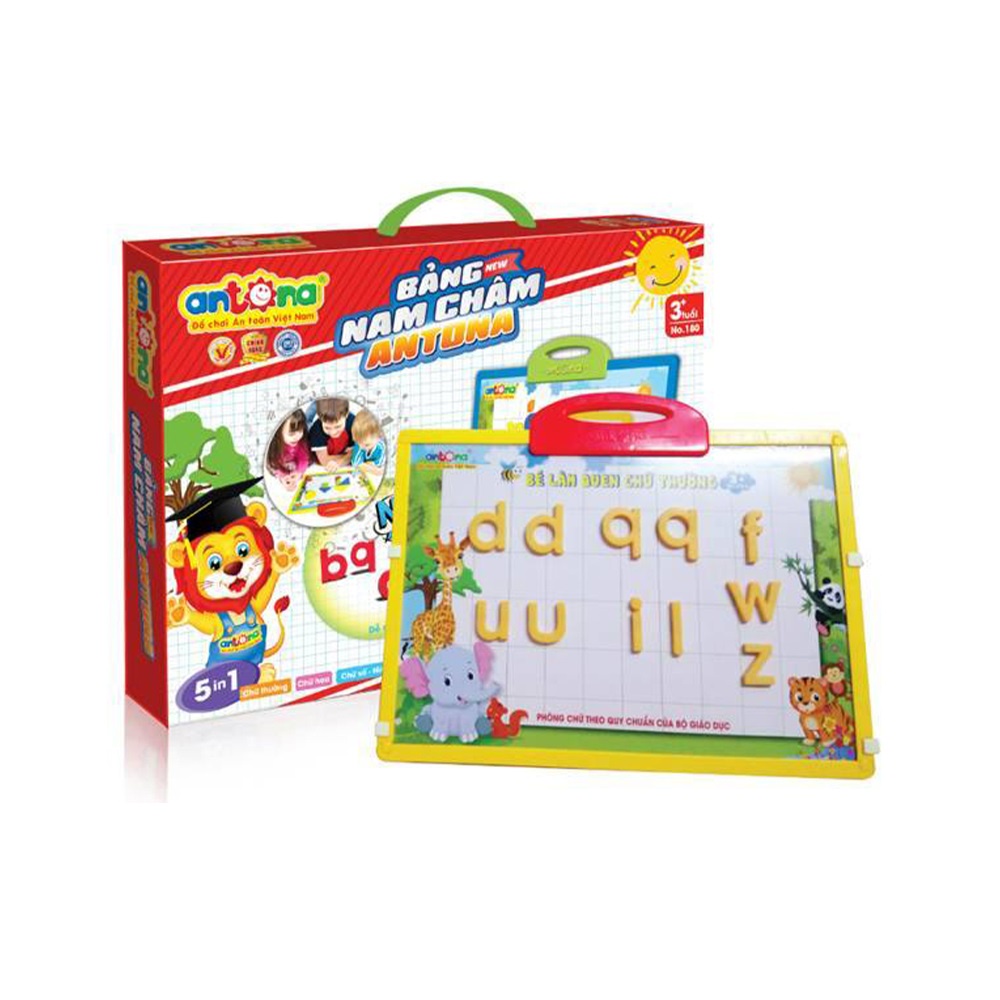 Đồ chơi Bảng nam châm Antona 5 trong 1 cải tiến dành cho bé