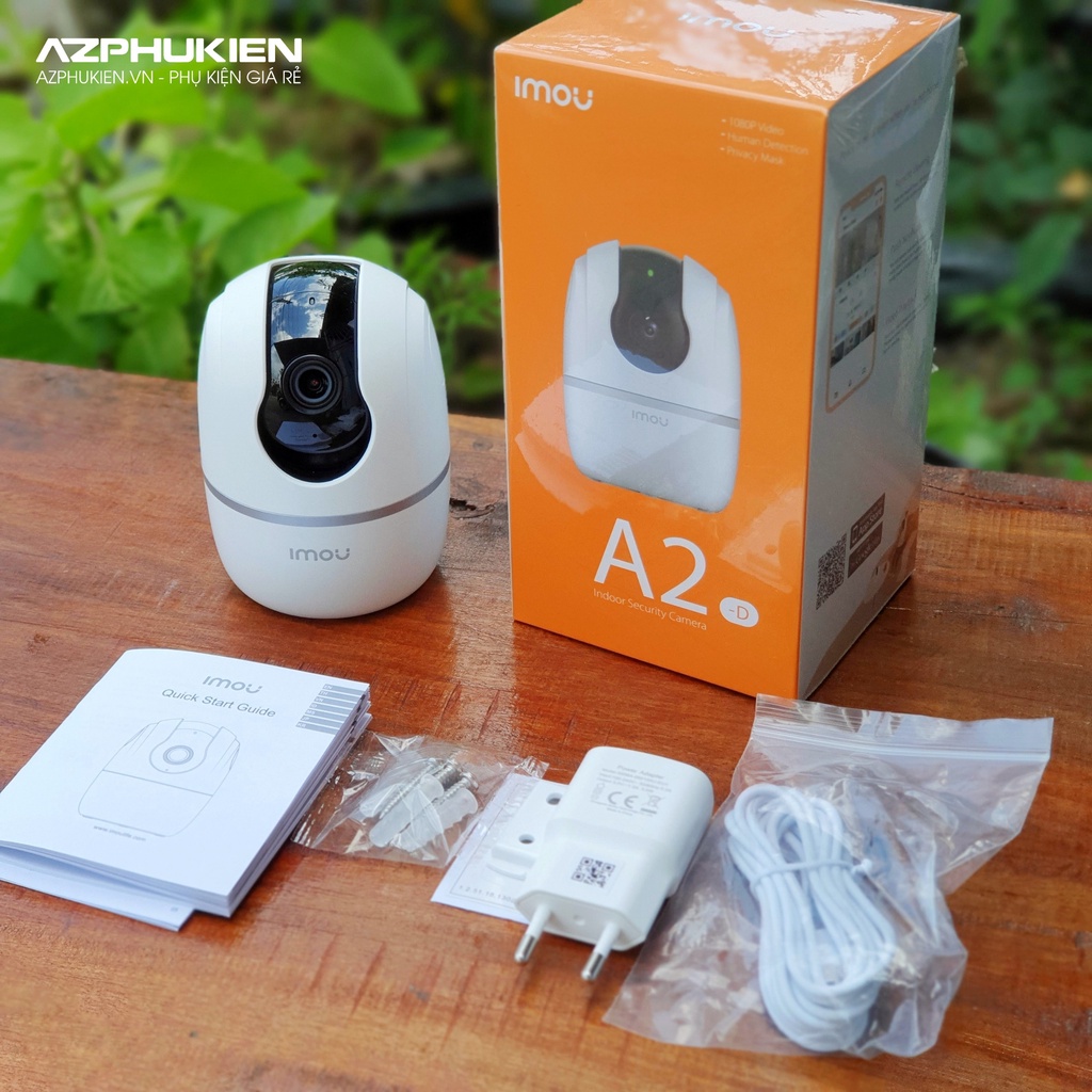 Camera wifi trong nhà 360 IMOU A2 A22EP 2MP 1080P 2022, báo động, đàm thoại 2 chiều - Hàng chính hãng - Bảo hành 2 năm