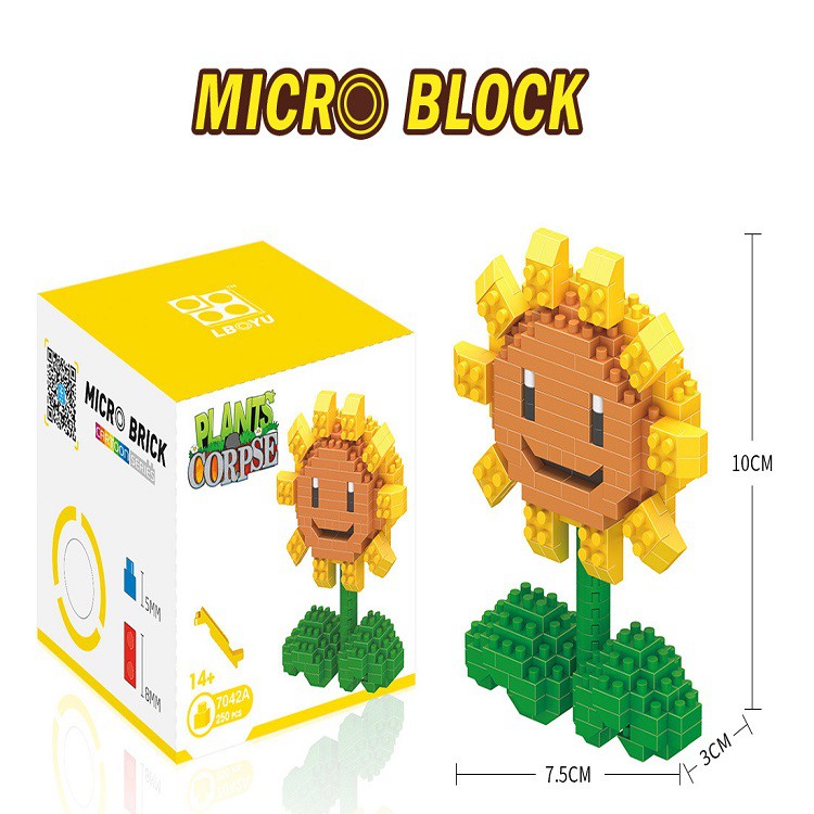 Đồ Chơi Lego Mô Hình Plants Vs Zombie Đồ Chơi Lắp Ráp Chất Liệu Cao Cấp Cho Bé  AnNhiên Store