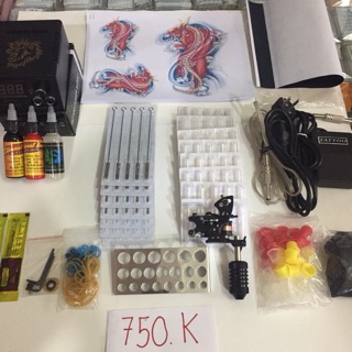 Bộ kit 1 máy xăm mẫu 03