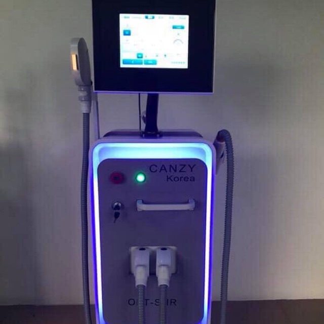 Máy triệt lông , xoá xăm 2in1 canzy korea
