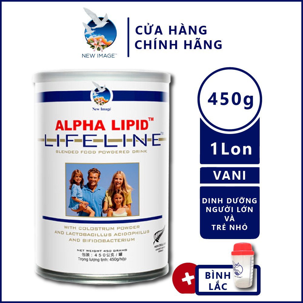 [Chính hãng] Sữa non Alpha Lipid Lifeline 450g Nguyên Mã Code