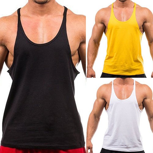 Áo thun ba lỗ vải cotton thoáng mát và gợi cảm cho nam | BigBuy360 - bigbuy360.vn