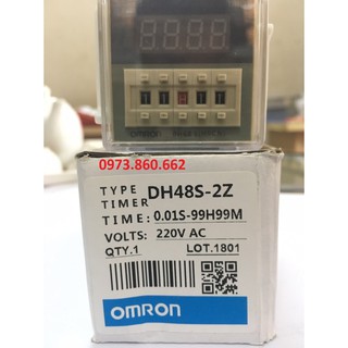Timer hẹn giờ DH48S-2Z công tắc hẹn giờ 2 tổ tiếp điểm