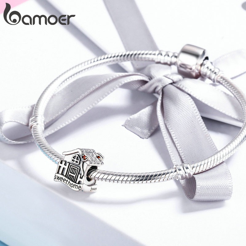 Bamoer Vòng Tay Bạc 925 Kiểu Dáng Thời Trang Sang Trọng