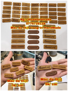 Mác da trang trí HandMade