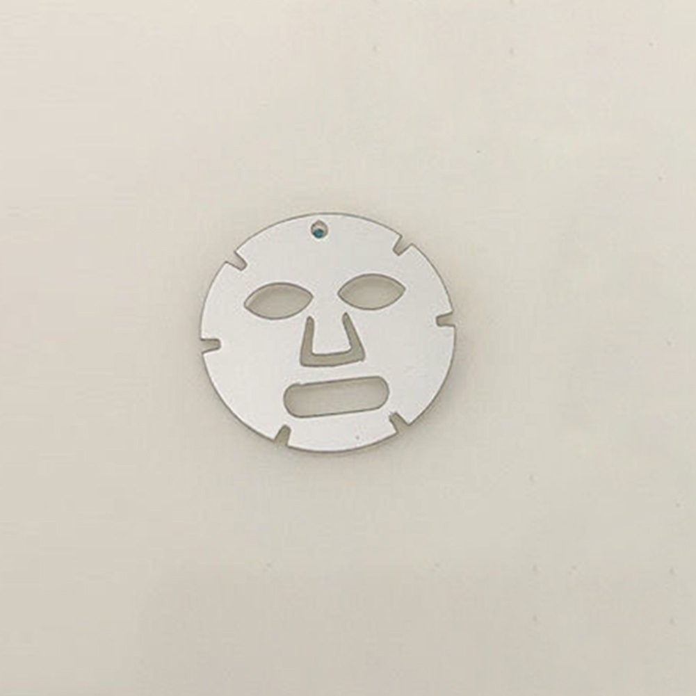 Kẹp Tóc Hình Mặt Nạ Acrylic Sáng Tạo