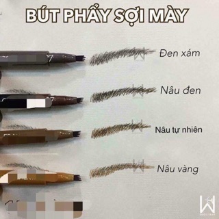 Chì kẻ mày phẩy sợi 4d thần thánh music flower