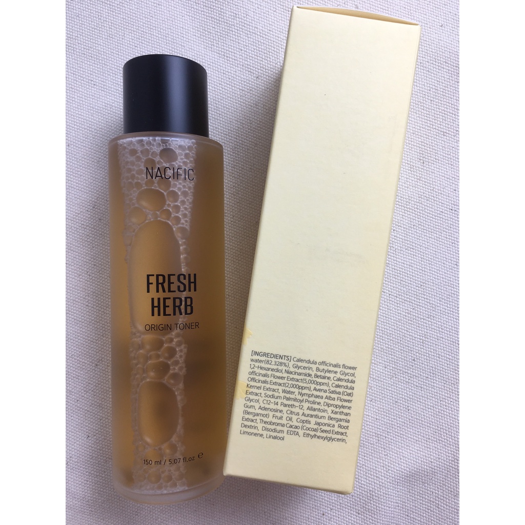 Nước Hoa Hồng Dưỡng Ẩm Nacific Fresh Herb Origin Toner 150ml