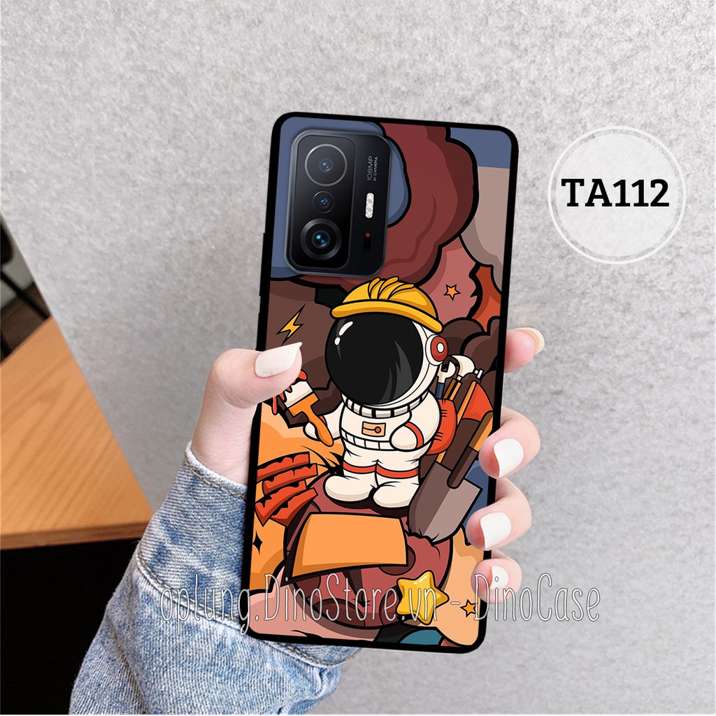 Ốp lưng Xiaomi 11T 5G - Xiaomi 11T Pro 5G (Mi 11T 5G - Mi 11T Pro 5G) - Ốp Xiaomi in hình phi hành gia vũ trụ đáng yêu.