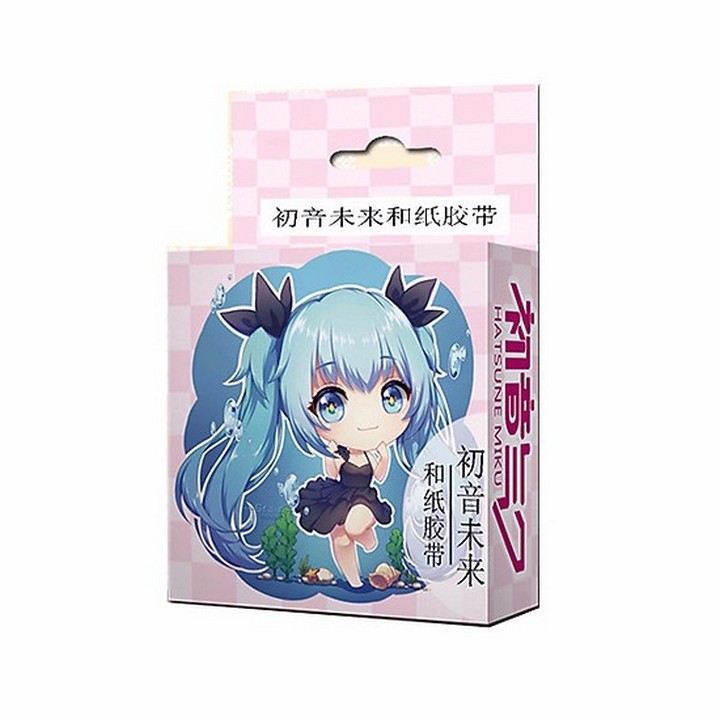 (không hộp) Băng dính washi tape Ma đạo tổ sư identity v con tim rung động Miku One piece  phim trần tình lệnh