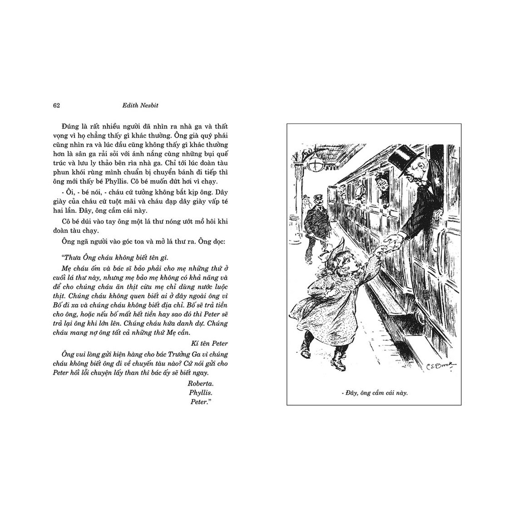 Sách - Lũ trẻ đường ray - Tác giả Edith Nesbit
