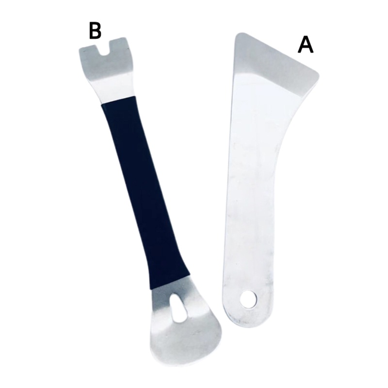 Set 2 Dụng Cụ Tháo Gỡ Đai Ốc Xe Hơi Hai Đầu Bằng Thép Không Gỉ