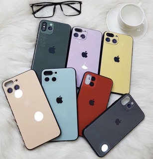 Ốp lưng kính giả iphone 11 cho iphone