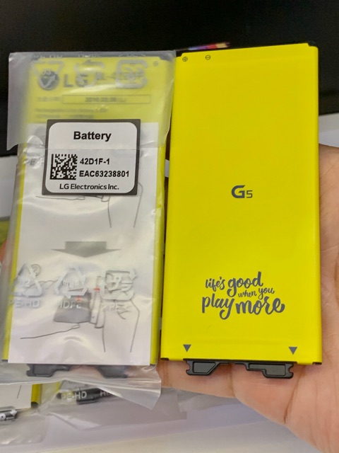 PIN LG G5 CHÍNH HÃNG.ĐÚNG CHẤT LƯỢNG (BAO SỤP NGUỒN TRỌN ĐỜI-BAO CHECK LGVN)