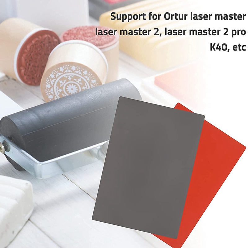 Tấm Con Dấu Bằng Cao Su Kích Thước A4 Kích Thước 2.3mm Cho Máy Khắc Laser