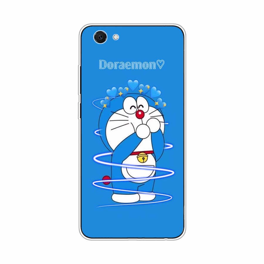 Ốp Lưng Điện Thoại Bằng Silicone Tpu Mềm Hình Doraemon Cho Vivo Z1X / Y67 / V5 / V5S / Y66 / Y51 / Y20 2021