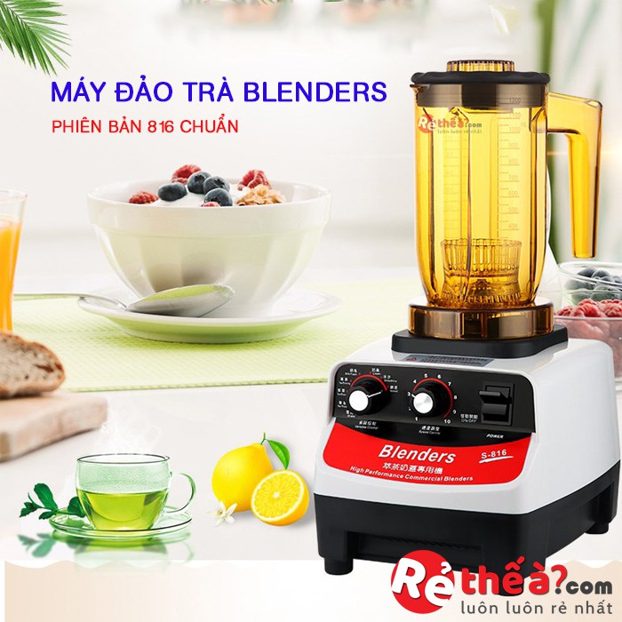 [Mã SKAMPUSHA7 giảm 8% đơn 250k]Máy đảo trà đa năng Blender S-816 Hàng Nhập Khẩu - 1/4 Cối tự chọn ( ghi chú cho Shop )