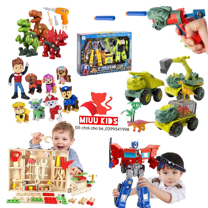 Combo Quà tặng sinh nhật cho bé trai 3-5 tuổi