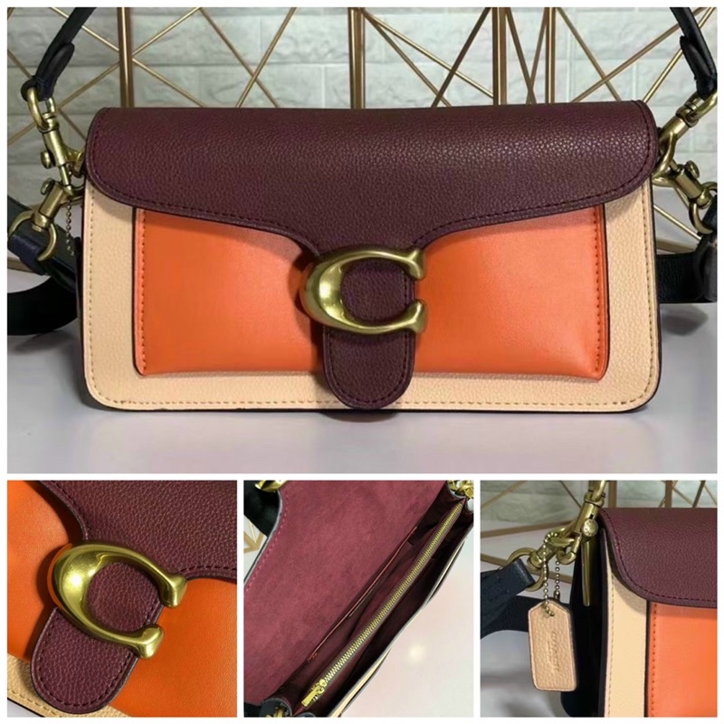 Túi C0ach Tabby 26 Shoulder da thật