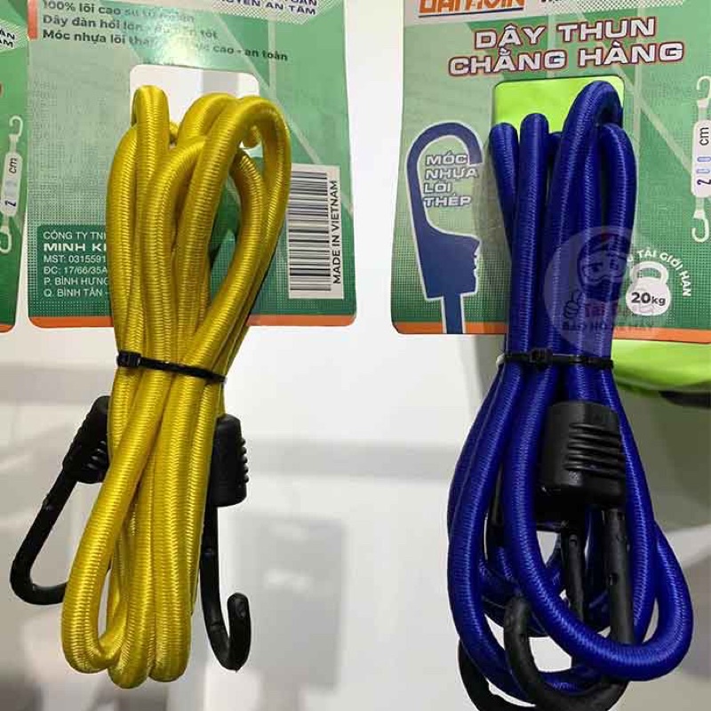 Dây chằng ràng đồ xe máy dài 2m đủ màu