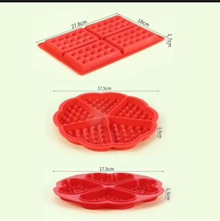 Khuôn làm bánh quế silicon
