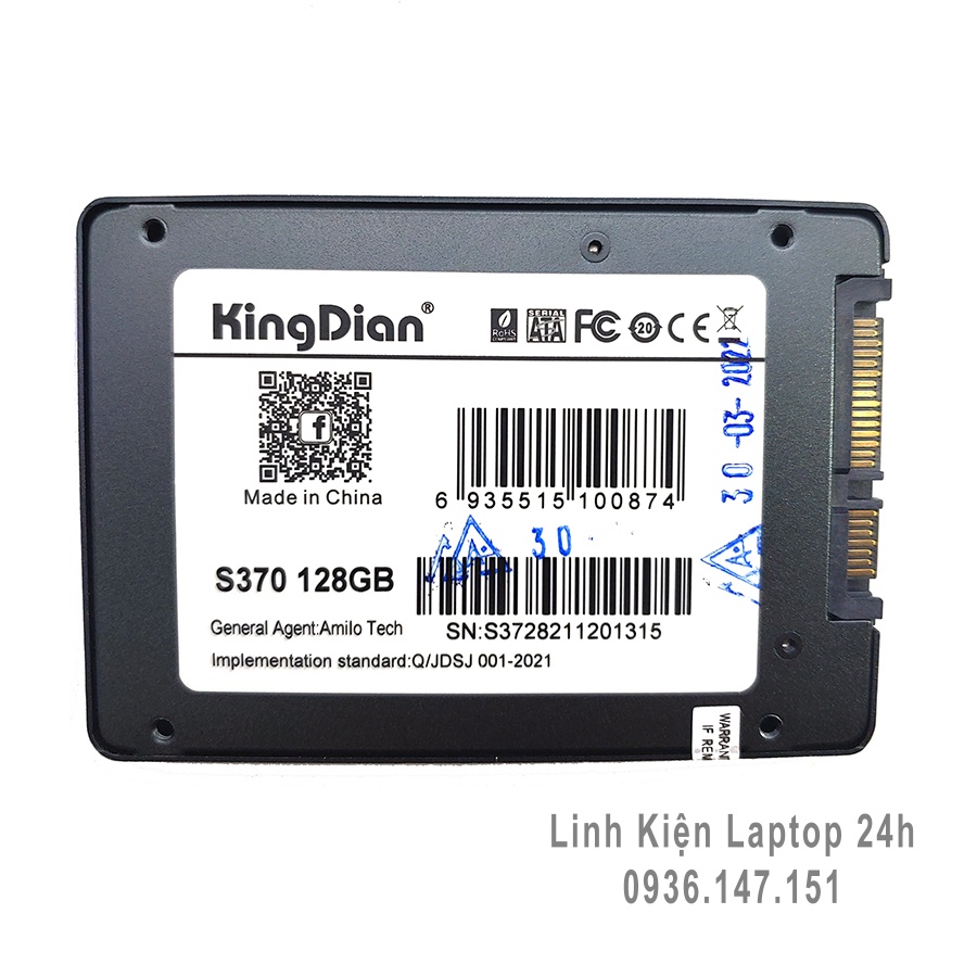 Ổ cứng SSD 128GB chính hãng KingDian ⚡ New 100% bảo hành 3 năm | BigBuy360 - bigbuy360.vn
