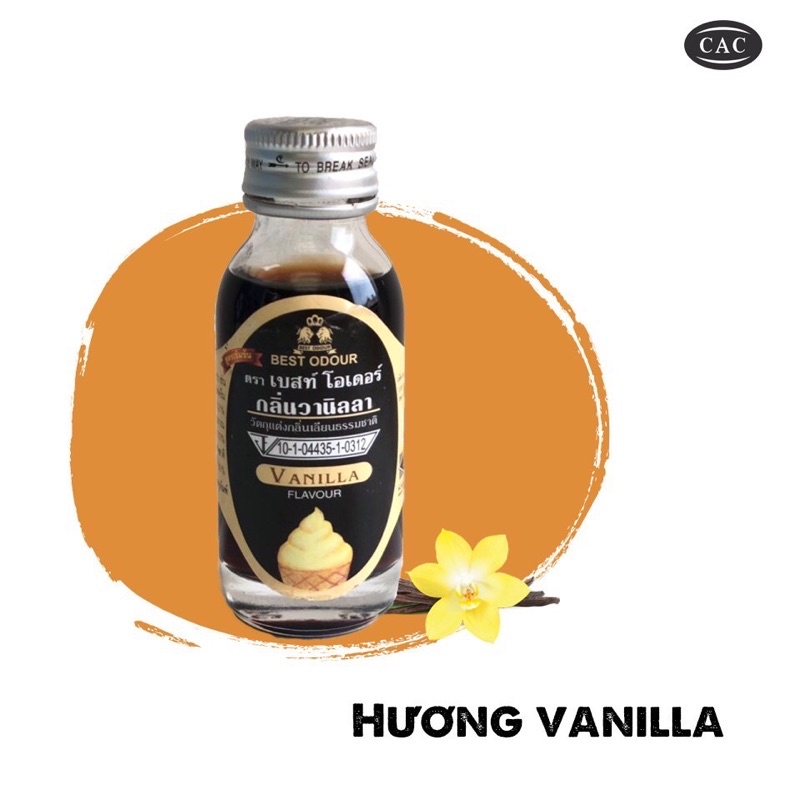 Tinh dầu Best Odour 30ml (Hương Vanilla Thái Lan)