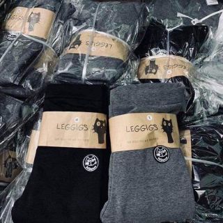 Quần legging nỉ lông mèo