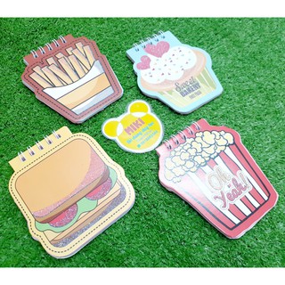 (4 cuốn/ set) SET SỔ LÒ XO X24 cute pho mai que, giao mẫu ngẫu nhiên