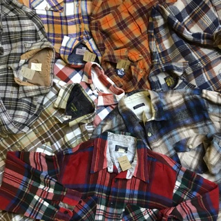Áo Flannel Vintage Nhật - Hàn (Còn nhiều mẫu)