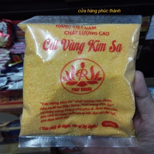 Cát vàng kim sa cắm lư nhan 500g