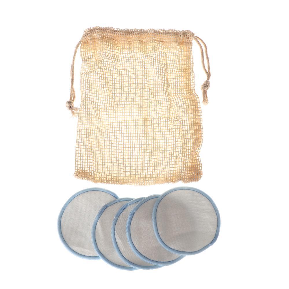 Set 5 / 10 / 20 Bông Tẩy Trang Bằng Cotton Tre Có Thể Tái Sử Dụng