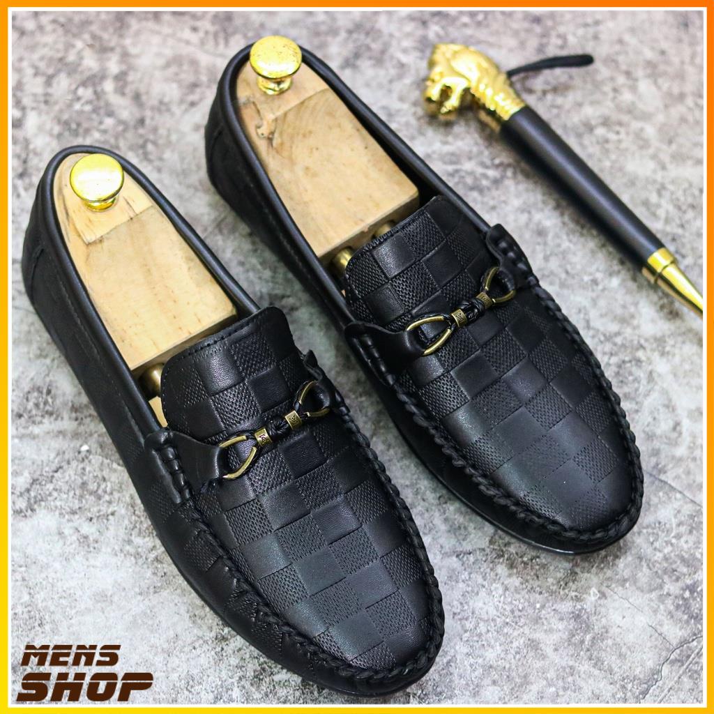 Giày Mọi Nam Da Lì [ Đế Khâu Cực Bền ] Mã M002