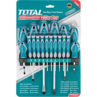 Bộ 18 tua vít Total THT250618