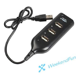 Ổ Cắm 4 Cổng USB 2.0 Tốc Độ Cao Cho Laptop PC