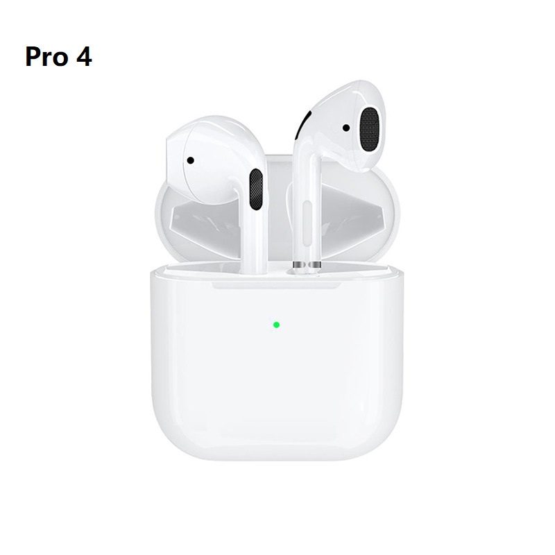 Tai Nghe Nhét Tai Bluetooth Không Dây Pro 4 Có Micro Cho Điện Thoại Di Động