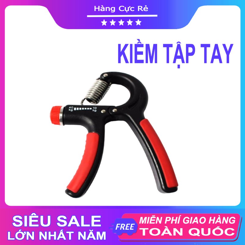 Kiềm bóp tập cơ bàn tay (A/R) 🚛 FREESHIP 🚛 Dụng cụ tập GYM tại nhà điều chỉnh lực tạ 10kg-40kg - Shop Hàng Cực Rẻ