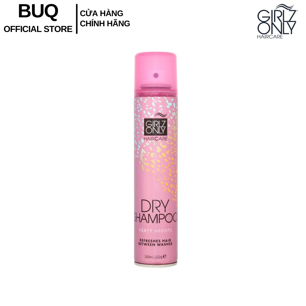 Dầu Gội Khô Girlz Only Party Nights ( Hồng ) 200ml