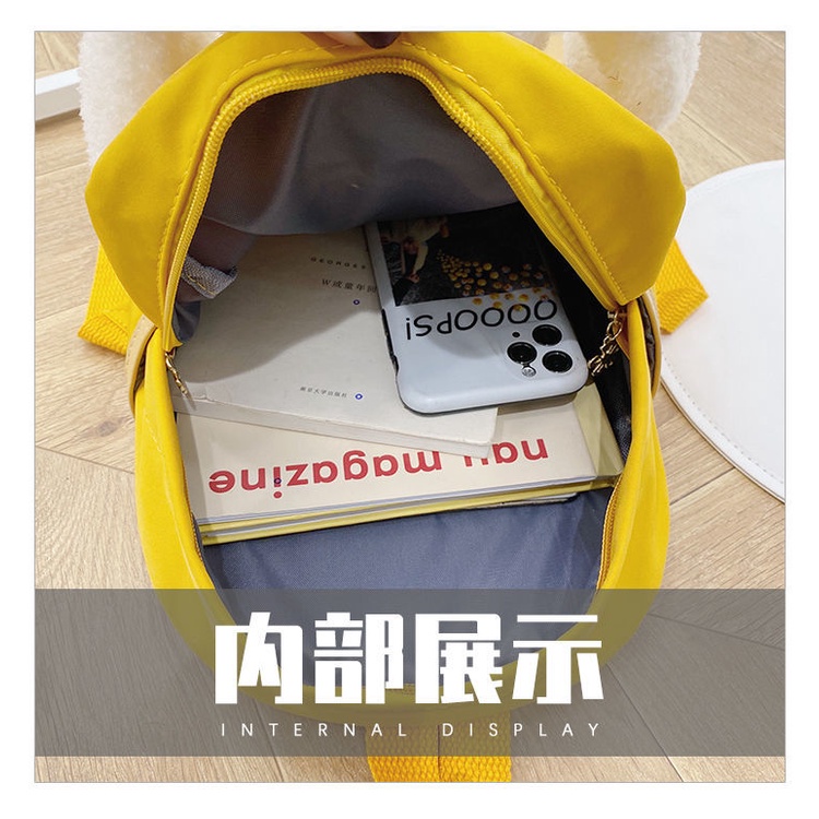 Ba Lô Đi Học / Du Lịch Hình Thỏ bunny Dễ Thương Xinh Xắn Dành Cho Bé